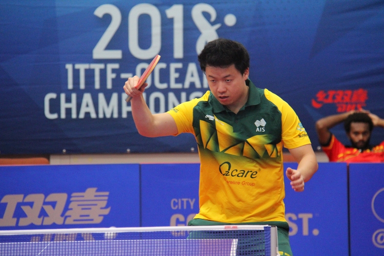 Außerdem wird Yan Xing die australischen Farben in Tokio tragen (©ITTF)