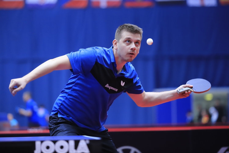 Zsolt Peto ist der zweitbeste Serbe und damit auch in Tokio dabei (©ITTF)