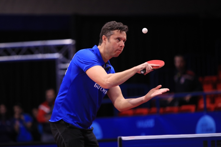 Was wären Olympische Spiele ohne Vladimir Samsonov? Der 45-Jährige wird in Tokio in den erlesenen Kreis derer aufsteigen, die sieben Mal olympische Luft schnuppern durften. (©ITTF)