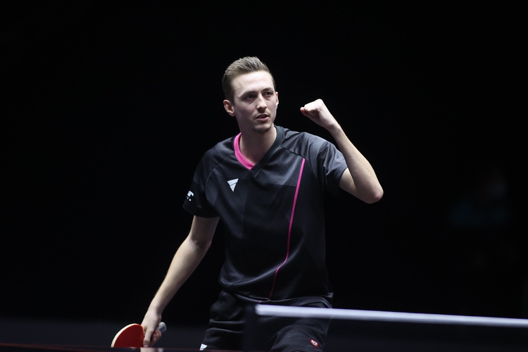 Und weiter geht's mit den Herren! Als Weltranglisten-15. musste sich Liam Pitchford, auch wenn er es über die Qualifikationsturniere nicht schaffte, keine Sorgen machen. (©ITTF)