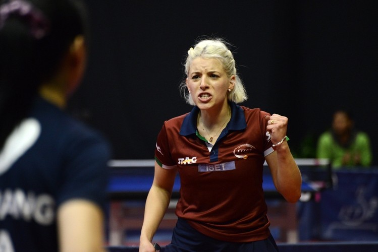 Auch für Debora Vivarelli geht der Olympiatraum in Erfüllung. (©ITTF)