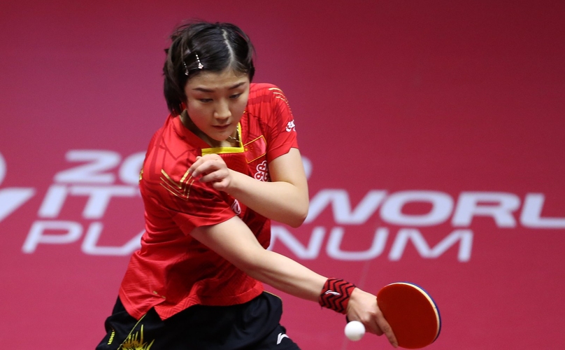 Auch bei den Damen fangen wir mit den Titelverteidigern an, die von keiner Geringeren als der Weltranglistenersten angeführt werden: Chen Meng (©ITTF)