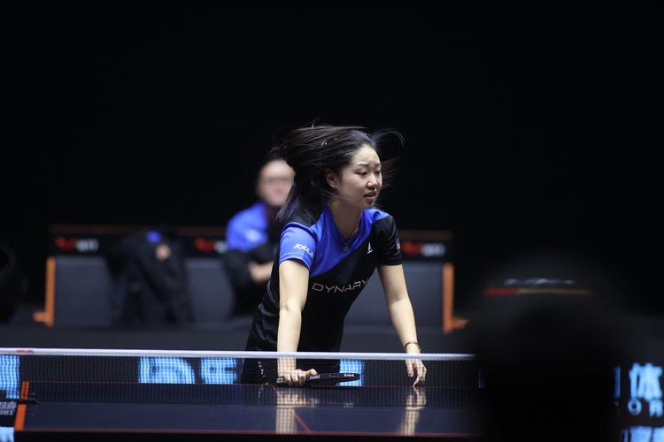 Werfen wir einen Blick über den 'großen Teich'! Lily Zhang führt die USA nach Tokio (©ITTF)