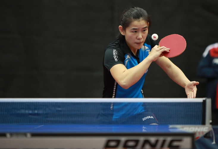 Liu Yuan erhielt den Vorzug vor Amelie Solja und Karoline Mischek (©ITTF)