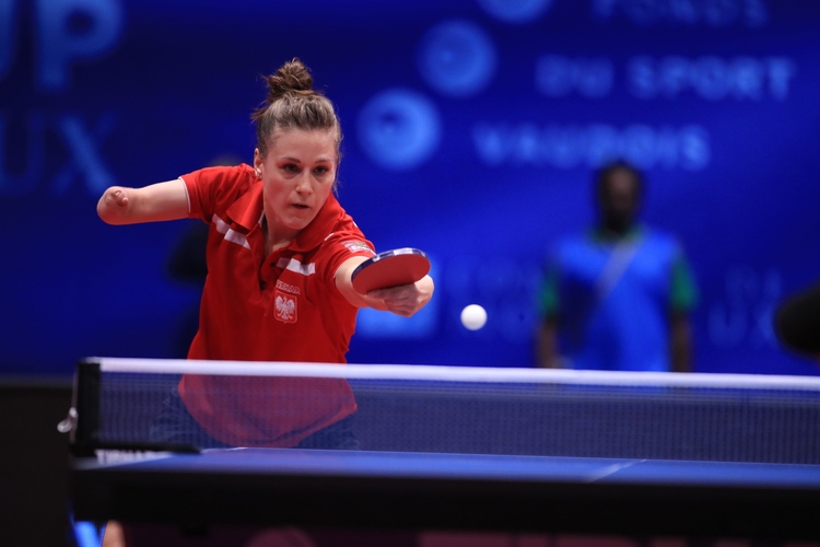 Natalia Partyka ist die Nummer zwei im polnischen Team. Sie wird sowohl bei den Olympischen Spielen als auch bei den Paralympics wenig später an den Start gehen (©ITTF)