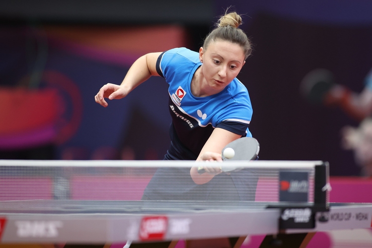 Österreich hofft auf Sofia Polcanova, die auch einen Mixed-Startplatz gemeinsam mit Stefan Fegerl ergattern konnte (©ITTF)