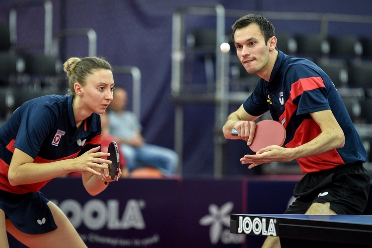 Auch für Sofia Polcanova und Stefan Fegerl lief die Qualifikation über die Weltrangliste. Während Polcanova in Tokio aber auch noch im Team- und Einzelwettbewerb antritt, reist Fegerl nur fürs Mixed in die japanische Hauptstadt (©ITTF)