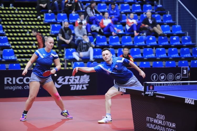 Barbora Balazova und Lubomir Pistej kämpften hart für ihren Startplatz in Tokio und erhielten ihn am Ende wegen ihrer guten Weltranglistenplatzierung: Sie sind dort als bestes europäisches Duo notiert. Balazova ist auch im Einzel im Einsatz, für Pistej ist das Mixed in Japan das A und O (©ITTF)