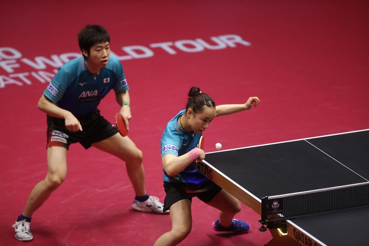 Auf heimischem Boden werden sich auch Jun Mizutani und Mima Ito ordentlich ins Zeug legen. (©ITTF)