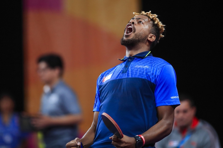 Nicht Brasilien oder Puerto Rico sicherte sich in Südamerika den begehrten Startplatz, sondern Kuba! Jorge Campos kennen die einen oder anderen womöglich von seinem Oberliga-Engagement beim TTC Kist (©ITTF)