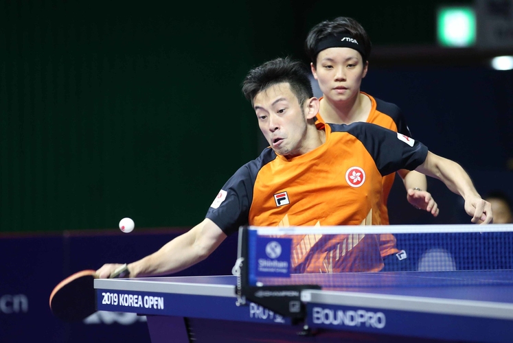 Auch Hongkongs Spitzenspieler Wong Chun Ting und Doo Hoi Kem bilden schon lange ein erfolgreiches Doppel. 2018 konnten sie zum Beispiel die World Tour Grand Finals gewinnen. (©ITTF)