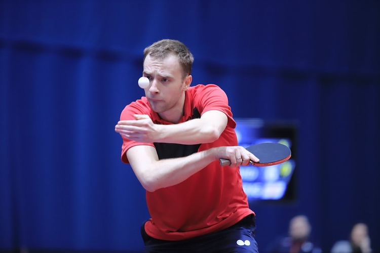 Auch Alexander Shibaev konnte sich keinen Platz im olympischen Starterfeld erkämpfen. Damit ist Kirill Skachkov bei den Herren der einzige Russe in Tokio. (©ITTF)