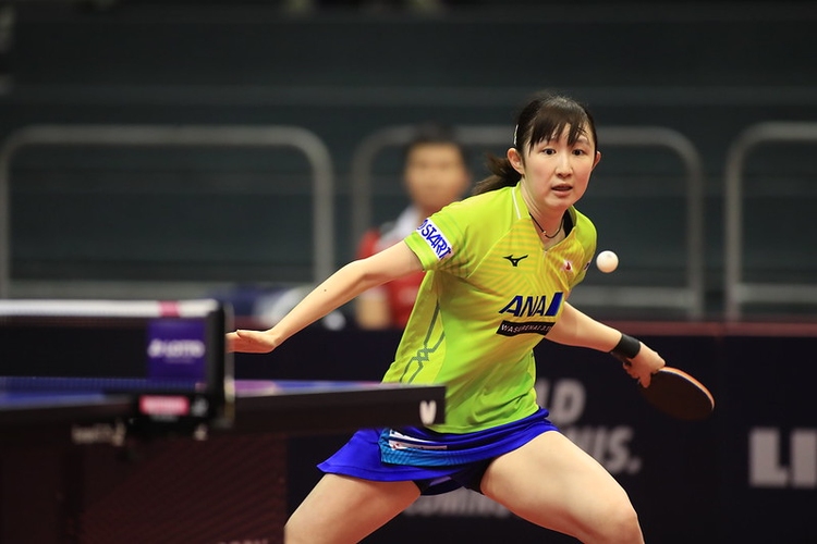 Den Platz auf der Ersatzbank erhielt bei den Japanerinnen Hina Hayata. Sie ist die Nummer 26 der Welt. (©ITTF)