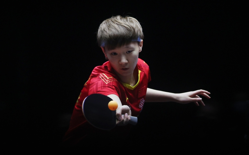 Gleiches gilt für Wang Manyu. Die 22-Jährige ist die Nummer vier der Welt und damit auch drittbeste Chinesin. Dennoch erhielt sie nur den Posten der Ersatzfrau. (©ITTF)