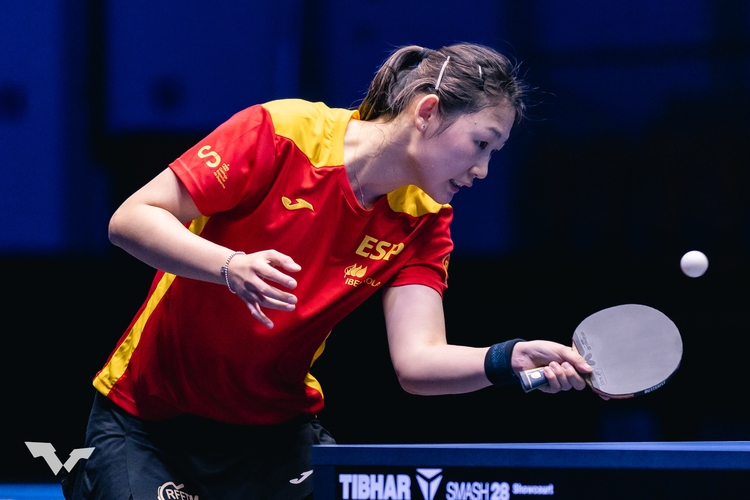 Maria Xiao war schon über den Mixed-Wettbewerb für die Olympischen Spiele qualifiziert. Jetzt steht fest, dass die Spanierin auch im Einzel antreten darf. In Tokio hatte sie die dritte Runde erreicht (©ITTF)