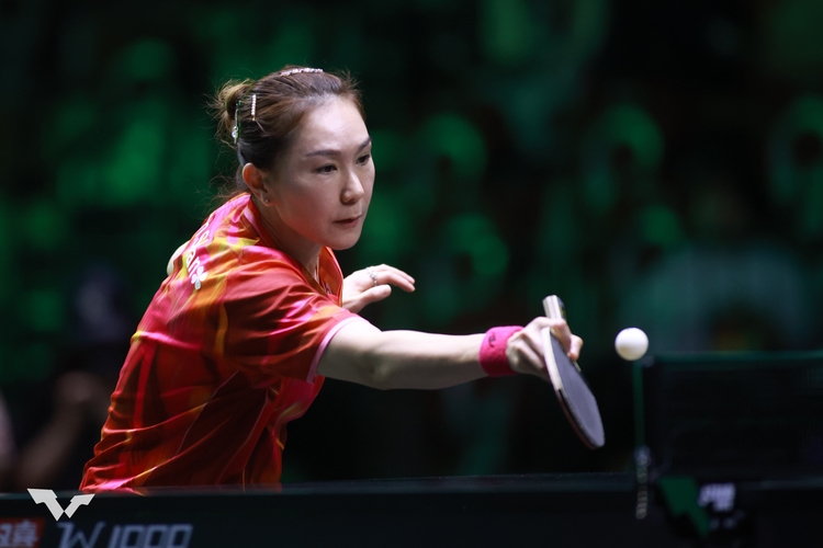 Xiaona Shan ergänzt Deutschland wie auch schon in Tokio im Teamwettbewerb (©ITTF)