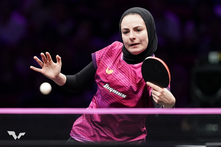 Dina Meshref ist als 25. der Welt wieder die Anführerin des ägyptischen Teams (©ITTF)