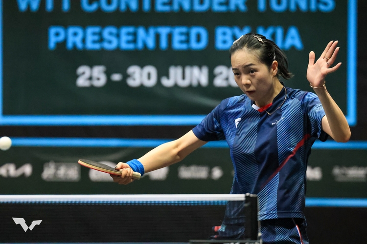 An ihrer Seite ist Jia Nan Yuan, die neben dem Einzel- und Teamwettbewerb auch das Mixed-Doppel übernimmt (©ITTF)