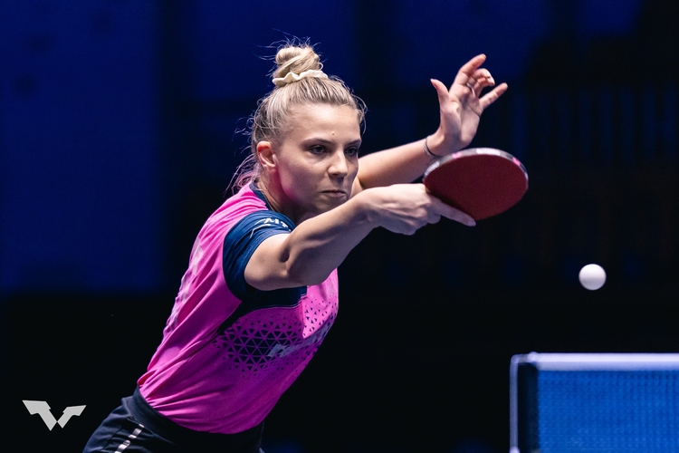 Adina Diaconu ersetzt die in Tokio noch aktive Daniela Dodean Monteiro als Nummer drei der Rumäninnen (©ITTF)
