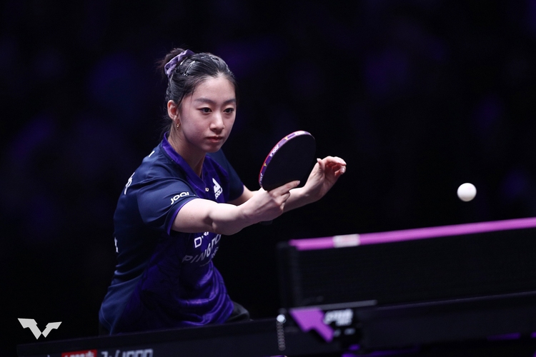 Anders als in Tokio wird sie diesmal von Amy Wang begleitet, die nur sieben Plätze hinter ihr in der Weltrangliste zu finden ist (©ITTF)