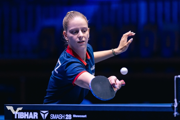 Als Nummer drei hat sich Charlotte Lutz empfohlen, auf die sich Frankreich auch bei der WM in Busan schon verlassen konnte (©ITTF)
