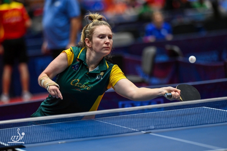 Das zweite Einzelticket erhielt Melissa Tapper, die auch Paralympics-erfahren ist (©ITTF)