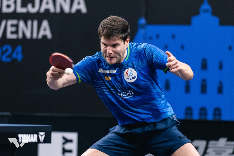 Dimitrij Ovtcharov ist der Tischtennisspieler mit den meisten Olympia-Medaillen und darf auch in Paris wieder in zwei Wettbewerben auf die Jagd gehen. In Tokio machte er die deutschen Fans mit dem Gewinn von Einzel-Bronze glücklich. (©ITTF)