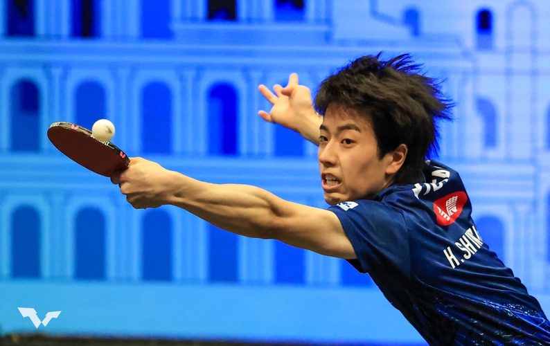 Hiroto Shinozuka darf als Nummer drei mit nach Paris fahren. Er ist aktuell der 39. der Welt und fünfbester Japaner. (©ITTF)