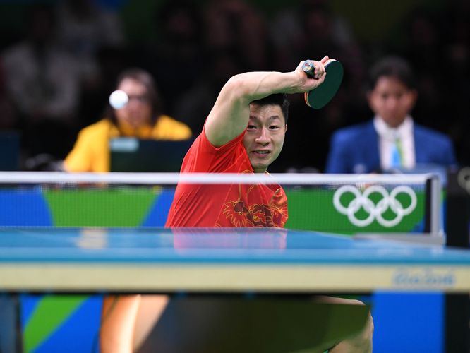 Am Donnerstag wurden in Rio die Einzel-Medaillen bei den Herren vergeben. Ma Long sprach dabei natürlich ein großes Wort mit. Im Halbfinale... (©Flickr/ITTFWorld)