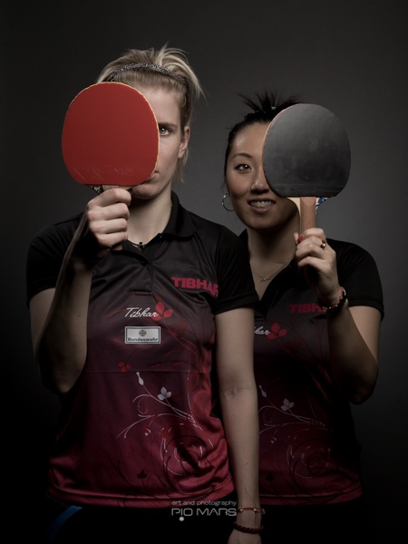 Mit dem Zweiten...Kristin Silbereisen und Zhenqi Barthel (© Pio Mars)