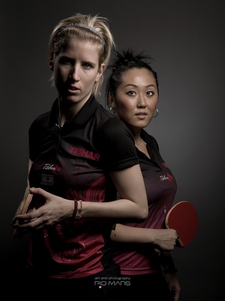 Kristin Silbereisen und Zhenqi Barthel (© Pio Mars)