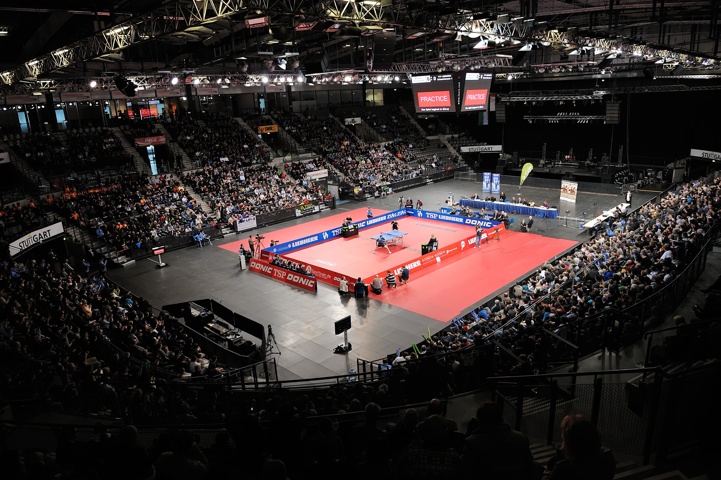 DTTB LIEBHERR FINAL FOUR in Stuttgart (© Roscher)
