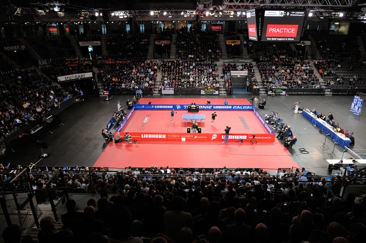 DTTB LIEBHERR FINAL FOUR in Stuttgart (© Roscher)