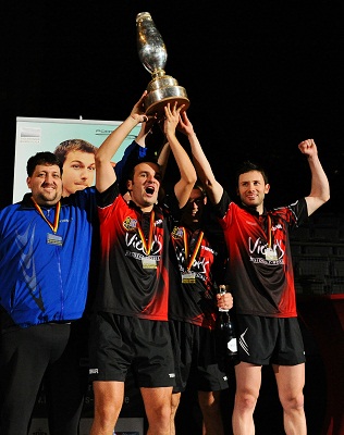 Deutscher Pokal-Sieger 2011/2012: 1. FC Saarbrücken TT (@ Roscher)