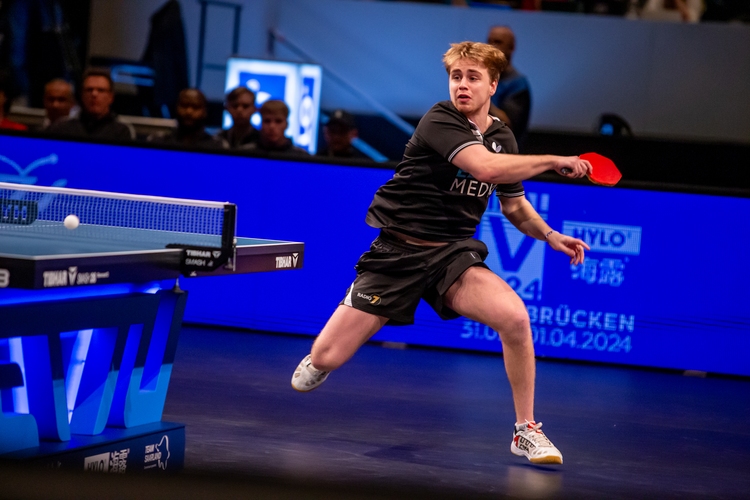 Truls Möregårdhs legte die perfekte Basis für den TTC Neu-Ulm (©Gohlke)