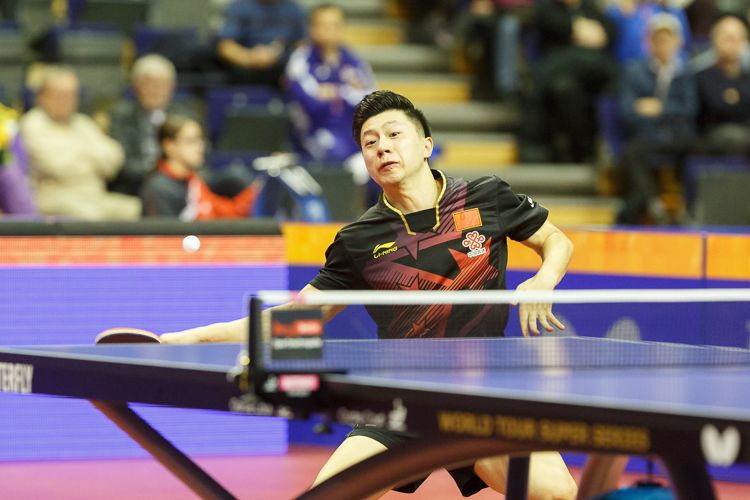 Ma Long hat die vielleicht härteste Vorhand der Welt (©Fabig)