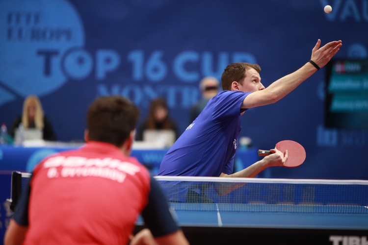 Der Vorjahresdritte, Jonathan Groth, wurde in diesem Jahr im Viertelfinale von Dimitrij Ovtcharov ausgebremst. (©ITTF)