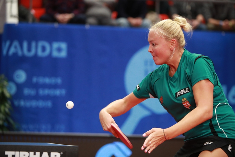 Dann musste Georgina Pota ihre Titelträume wegen der Polin begraben. (©ITTF)