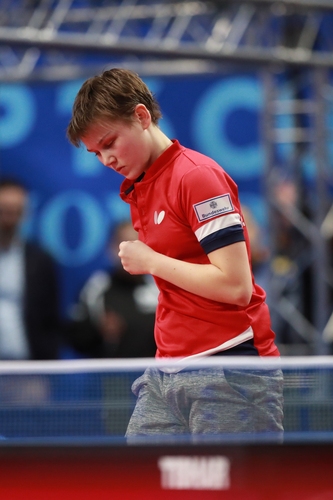 Auch Nina Mittelham darf mit ihrer Leistung zufrieden sein. Bei ihrem Europe-Top-16-Debüt stieß sie von Anhieb bis ins Viertelfinale vor. (©ITTF)
