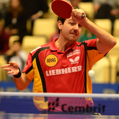 Timo Boll ging mit einem klaren Ziel in diese EM: Er wollte seinen sechsten Titel (©Schillings)