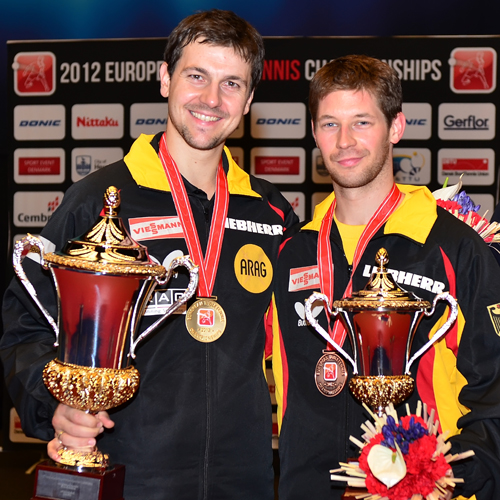 Er sicherte sich seine sechste Goldmedaille, während sich Steger über die erste Einzelmedaille freute (©Schillings)