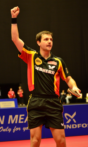 Nein! Timo Boll ließ sich nicht beirren... (©Schillings)