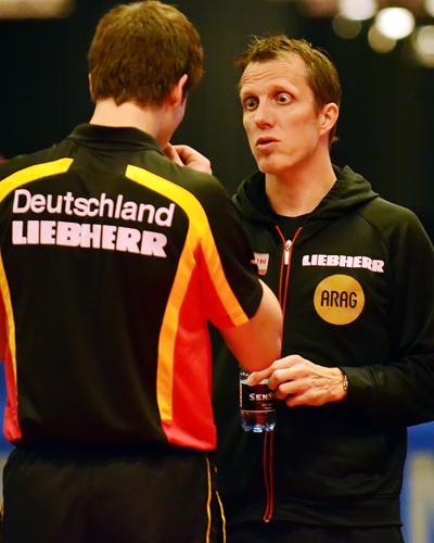 Mit gutem Coaching schaffte er es in die zweite Runde (©Schillings)