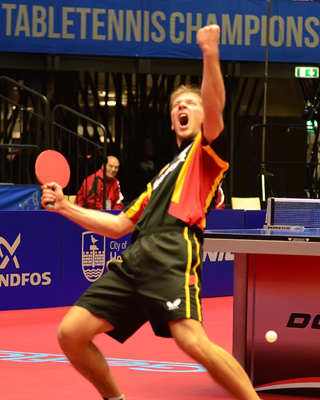 Bastian Steger folgte Timo Boll ins Halbfinale (©Schillings)