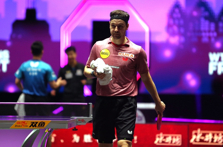 Früh gestoppt wurde in Frankfurt derweil Timo Boll, der gegen Lee Sang Su in der ersten Runde verlor (©Gohlke)
