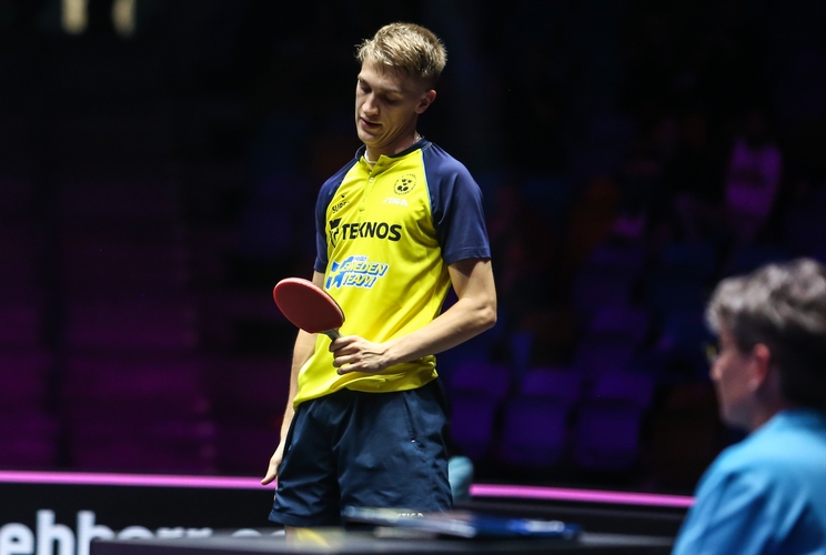 Der Ägypter hatte den Schweden Anton Källberg mit 3:1 geschlagen. (©Gohlke)