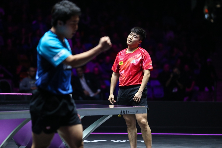 Eine Überraschung bahnte sich im Spiel zwischen Lim Jonghoon und Liang Jingkun an (©Gohlke)