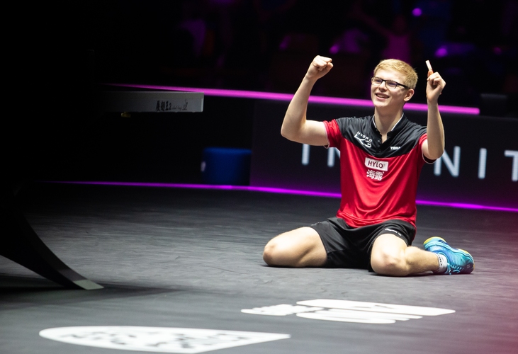 Felix Lebrun war damit der einzige Europäer, der es ins Halbfinale schaffte (©Gohlke)