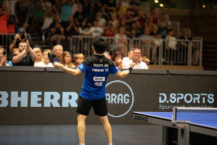 Mit 3:1 gewinnt er das Spiel... (©Fabig)