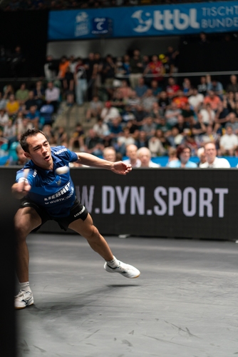 Calderano gewinnt keinen Satz (©Fabig)